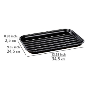 Tava pentru gratar Luca Wenko Black Outdoor Kitchen - 55101100 - Img 2