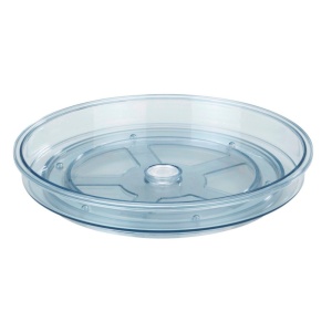 Tava rotativa din plastic reciclat transparent Wenko Victoria - 53311100