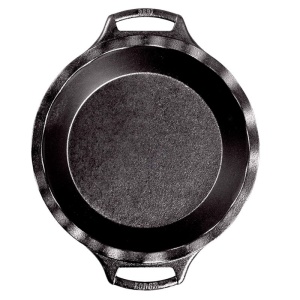 Tava rotunda din fonta pentru placinta 23 cm - L-BW9PIE - Img 2