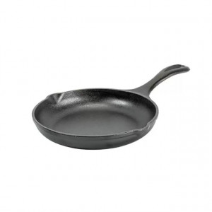 Tigaie adanca rotunda din fonta cu maner Chef Collection Lodge 20 cm - L-C8SK