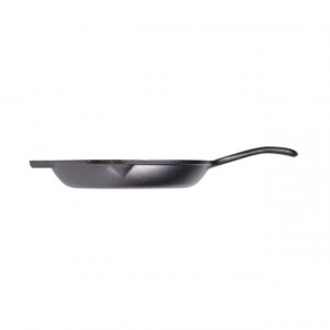 Tigaie adanca rotunda din fonta cu maner Chef Collection Lodge 26 cm - L-C10SK grosime