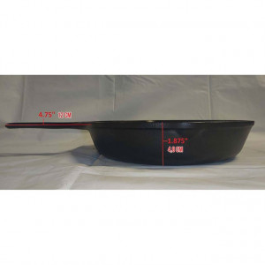 Tigaie adanca rotunda din fonta cu maner Lodge 22,9 cm - L-6SK3 5
