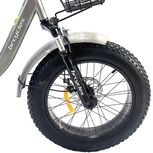Tricicletă adulți BR Pro2025, 20", 7 viteze, frâne pe disc, cadru din oțel 15", gri - Img 10