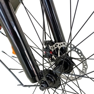 Tricicletă adulți BR Pro2025, 24", 7 viteze, frâne pe disc, cadru din oțel 15", negru - Img 12