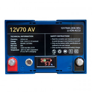Acumulator Rebelcell Baterie Li Ion 12V/70Ah - RB12V70A 2
