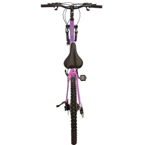 Bicicleta BR Tornado 26", 21 viteze, frane pe disc, cadru din aluminiu 13.5", manete secventiale, roz - Img 4