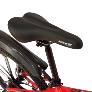 Bicicleta BR Tornado ProMG 26", jante MAGNEZIU, 21 viteze, frane pe disc, cadru din aluminiu 13.5", manete secventiale, rosu - Img 13