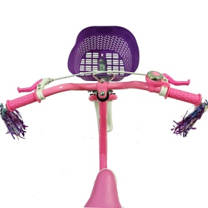 Bicicletă copii BR Linda Kids 16", cadru oțel, roz, varsta 4 - 6 ani - Img 8
