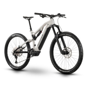 Bicicleta Electrica Raymon Full Suspension Trailray 150 2025 - 29 Inch, S, Alb - Deore - Img 2