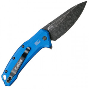 Briceag Kershaw Link Blue Aluminium, lama 8.4cm - KS1776NBBW - Img 2