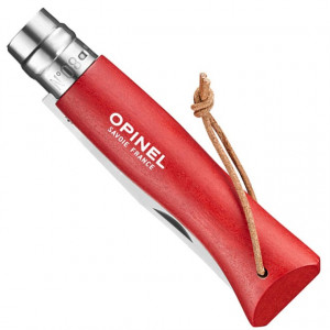 Briceag Opinel Adventurer N°08 Inox Fag Rosu 8.5cm - 001705 - Img 3