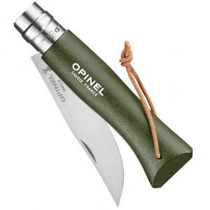Briceag Opinel Trekking N°08 Inox Fag Kaki lama 8.5cm - 001703 - Img 2