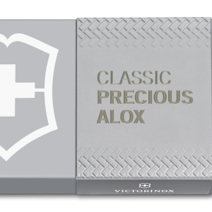 Briceag Victorinox Classic,58 mm, Precious Alox Infinite Grey 0.6221.4031G - Img 5