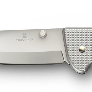 Briceag Victorinox Evoke Alox One Hand,136 mm, Silver 0.9415.D26 - Img 4