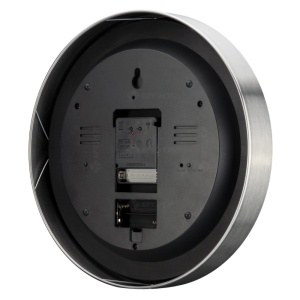 Ceas de perete Bresser MyTime NX, termometru, higrometru, alb - 8020211GYE000 - Img 3