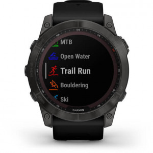 Ceas Garmin Fenix 7X Sapphire Solar Carb.Gray TI/Black 51MM EMEA - HG.010.02541.11 7