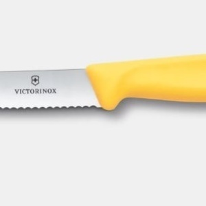 Cutit de Bucatarie Victorinox Swiss Classic Tomato and Table Knife, Galben - 6.7838.C1
