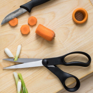 Cutit pentru curatat Fiskars Essential, 7 cm, otel inoxidabil - Img 3