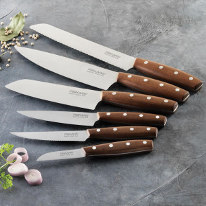 Cutit pentru tomate Fiskars Norr, 12 cm, otel inoxidabil - Img 2
