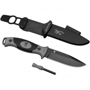 Cutit tactic Browning Ignite Black/Gray, lama 10cm - A8.BO.3220160