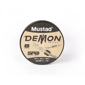 Fir Textil Mustad Demon 8 Braid Chartreuse 150m - Img 3