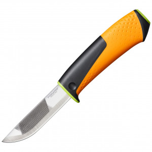 FISKARS Cutit pentru uz intensiv Fiskars, cu ascutitor - 1023619