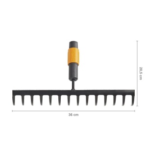 FISKARS Grebla pentru sol cu 14 dinti, QuikFit - 1000653 - Img 2
