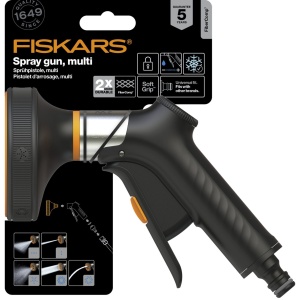 FISKARS Pistol pentru stropit, jet multi, control frontal, FiberComp - 1067195