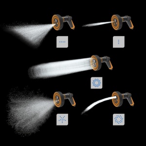 FISKARS Pistol pentru stropit, jet multi, control la deget, Comfort - 1065485 - Img 3