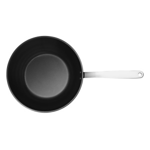 FISKARS Tigaie wok, din otel inoxidabil, antiaderenta, Fiskars All Steel, Ø 28 cm - 1064747 - Img 2