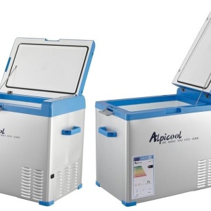 Frigider auto cu compresor Alpicool 50l 230/24/12V -20°C BLUE APP - TT07092 - Img 5