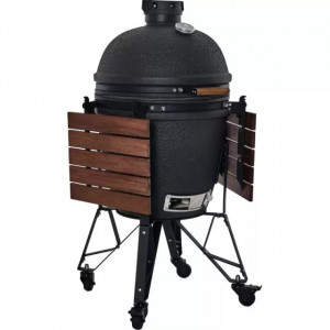 Gratar ceramic Kamado pe carbuni The Bastard Urban Large, stand inclus, 127cm inaltime, diametru grila 49cm - BU201 4