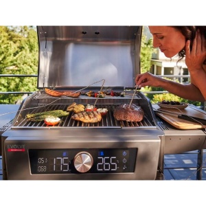 Gratar electric Char-Broil Evolve, display, grile din fonta, TRU-Infrared - 140993 - Img 16