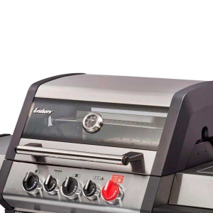 Gratar pe gaz, 3 arzatoare inox, arzator infrarosu, grile fonta, Enders Monroe Pro 3 SIK Turbo - 837633 - Img 15