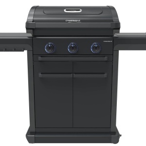 Gratar pe gaz Campingaz 3 Series Onyx S, fonta, arzatoare blue flame, arzator lateral - 2204785