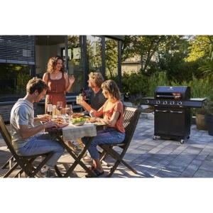 Gratar pe gaz Char-Broil Advantage Core B4 cu 4 arzatoare si arzator lateral, grile din fonta, TRU-Infrared - 140971 - Img 12
