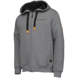 Hanorac Savage Gear Classic Zip Melange Grey