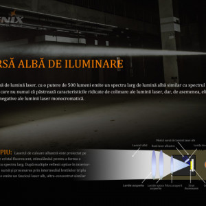Lanternă Laser Fenix TK30 - LEP  - 500 Lumeni - 1200 Metri - ADV-434-001 3