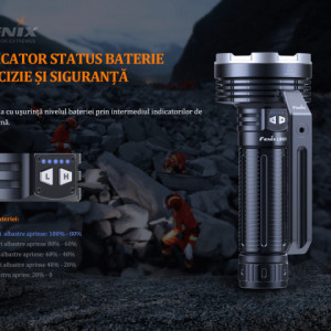 Lanterna profesionala Fenix LR80R - 18000 Lumeni - 1130 Metri - ADV-448-001 4