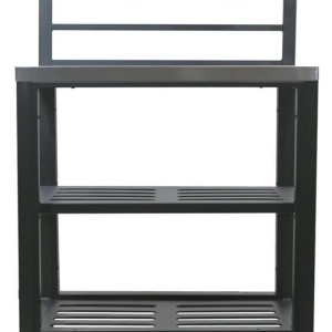 Masa cu rafturi modulara Torino 4 Cattara pentru bucatarie exterioara 80x47x123cm - TT14128 - Img 3