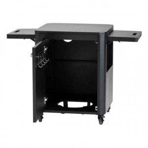 Modul bucatarie de exterior cu 1 usa, spatiu depozitare Cozze negru 60 x 60 x 90 cm - 90522 6