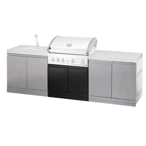 Modul bucatarie de exterior dulap pentru gratar Grandhall - K04000256A - Img 7