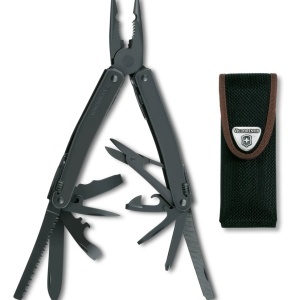 Multifunctional Victorinox Swiss Tool Spirit XBS Teaca Nylon, 105 mm, negru 3.0224.3CN