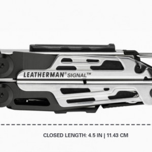 Patent Leatherman Signal Negru-Argintiu - 832625 3 4