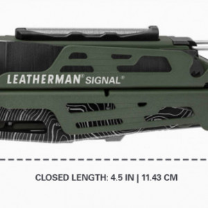 Patent Leatherman Leatherman Signal Topo Green - 832692 4