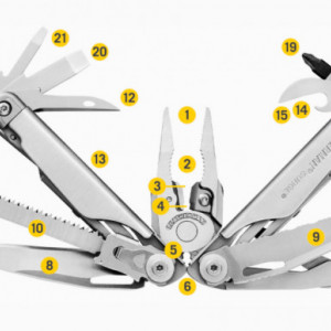 Patent Leatherman Surge Negru-Argintiu - 832462 4
