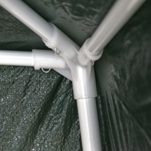 Pavilion de gradina Cattara Assen, 3x3m, inaltime 2.35m, verde - TT13349 - Img 4