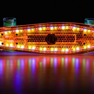 Penny board Mad Cruiser Full LED ABEC 7-oranj - Img 4