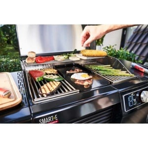 Plita din otel emailat pentru gratar 19x40 cm Char-Broil Smart-E - 140119 - Img 4
