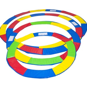 Protectie Arcuri pentru Trambulina Multicolor 244 cm L641 - Img 5